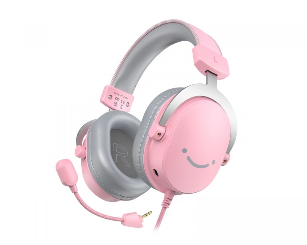 Fifine H9 7.1 Gaming Headset Rgb Rosa