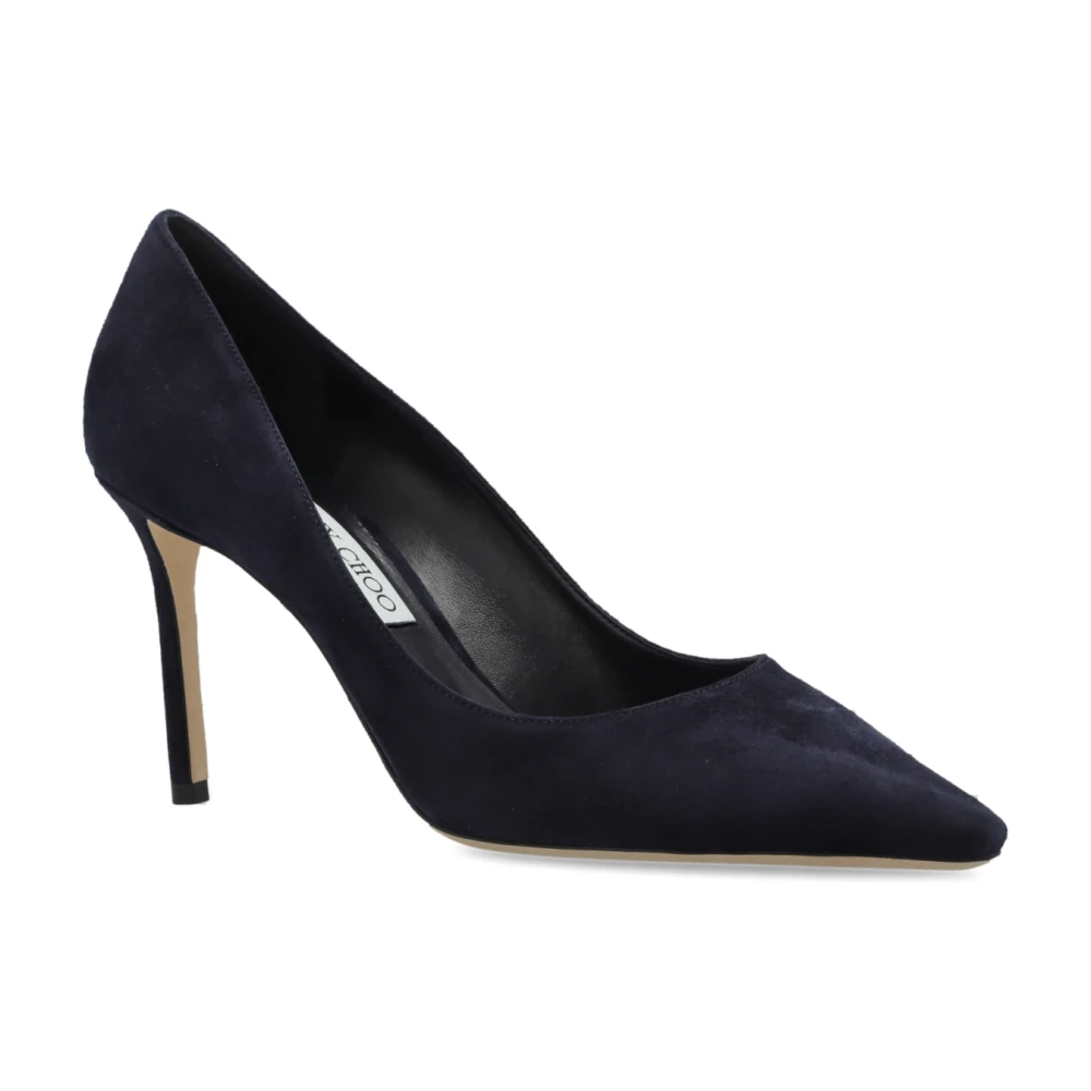 Jimmy Choo, Dame, Sko, Blå, 40 EU, - side b