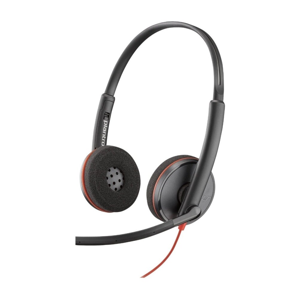 Poly Blackwire C3220 - 3200 Series - Hodesett - On-Ear - Kablet - Usb-C - Lydisolerende