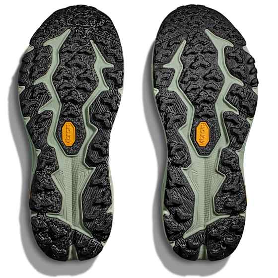 Hoka Women's Speedgoat 6 Black/Aloe Vera 38 2/3 - side a