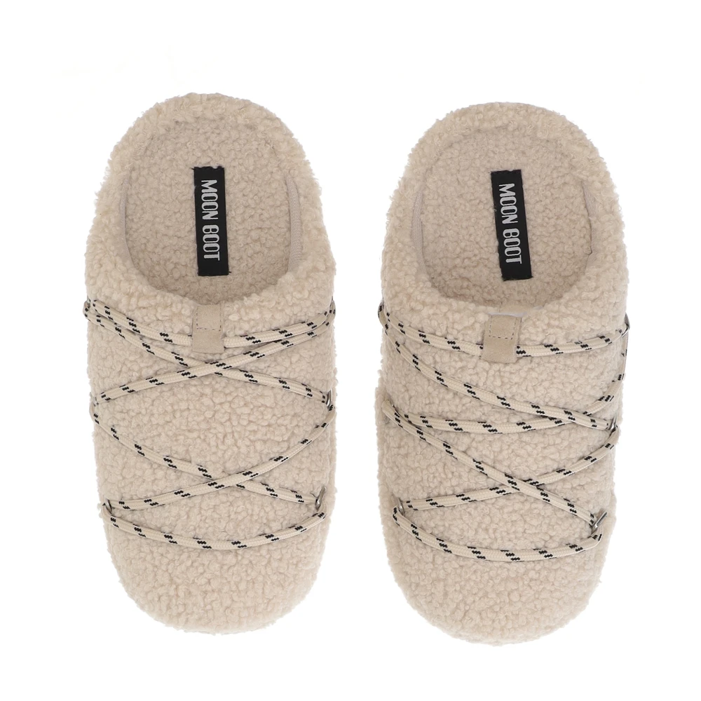 Moon Boot Dame Sko Beige 37 EU, - side a