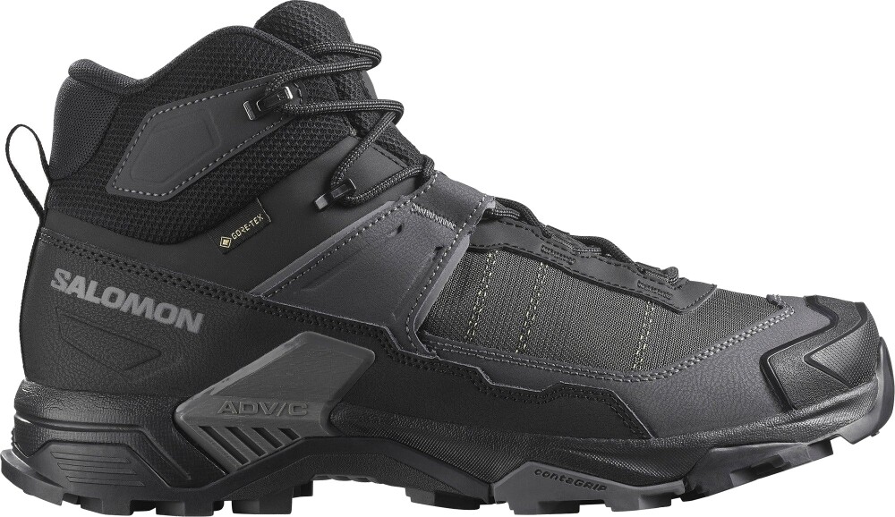 Salomon X Ultra 5 Mid Wide Gore-tex Black/asphalt/castlerock 9 - main photo