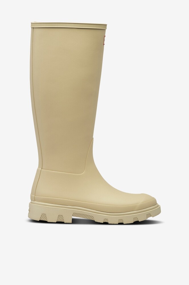 Hunter - Gummistøvler Unisex Downpour Tall Boot - Beige - main photo