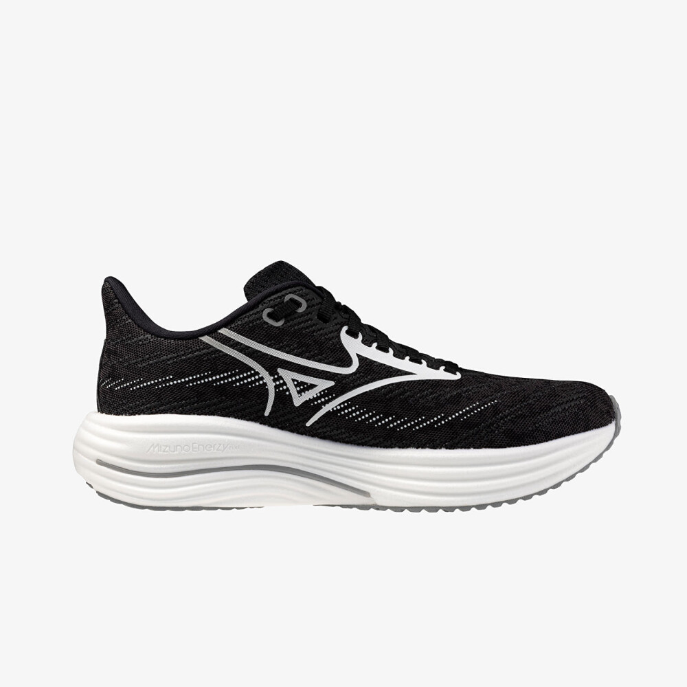 Mizuno Women's Wave Rider 29 Black Sand/White/Black 41 - side a