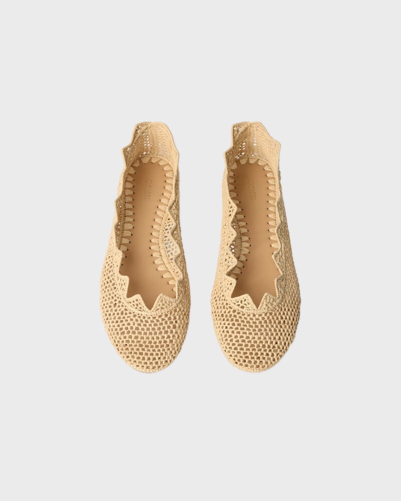 Odissi Dame Sko Beige 36 EU, - side b