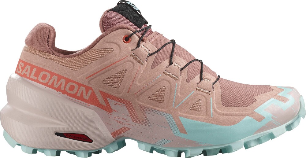 Salomon Women's Speedcross 6 Mahogany Rose/Hushed Violet/Iced Aq 38 - main photo