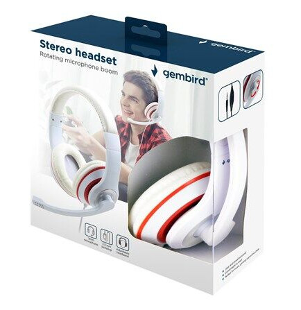 Gembird MHS-03-WTRD - headset