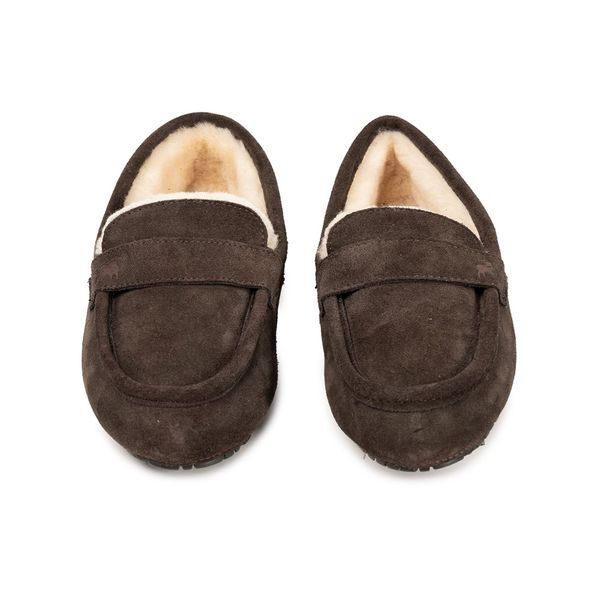 Shepherd Denver tøfler Brun - side b