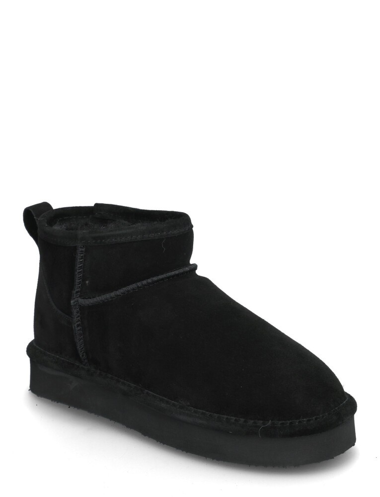 Bianco Biasnow Flatform Ankle Boot Suede - Black - 40 - main photo
