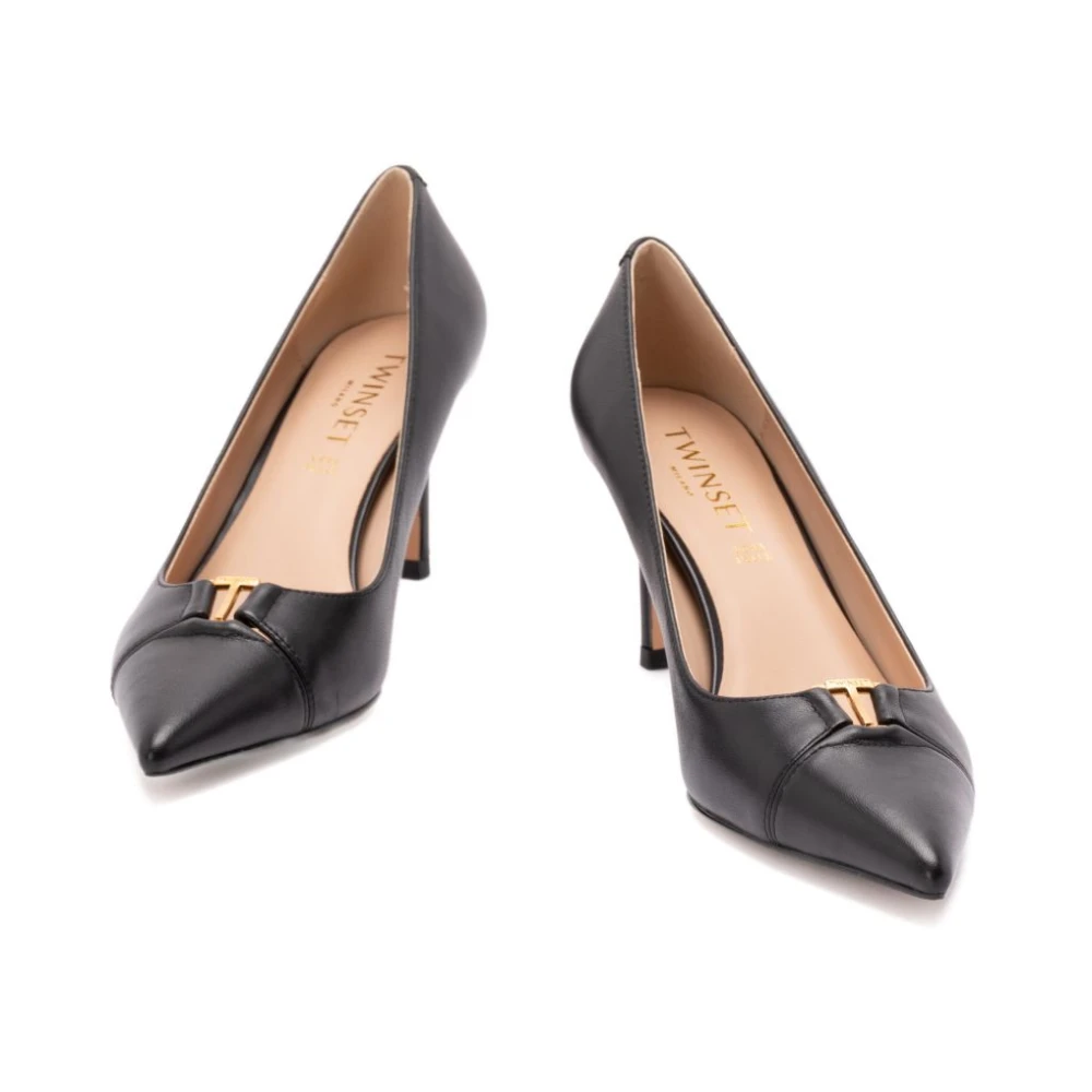 Twinset Dame Sko Svart 41 EU, - side b