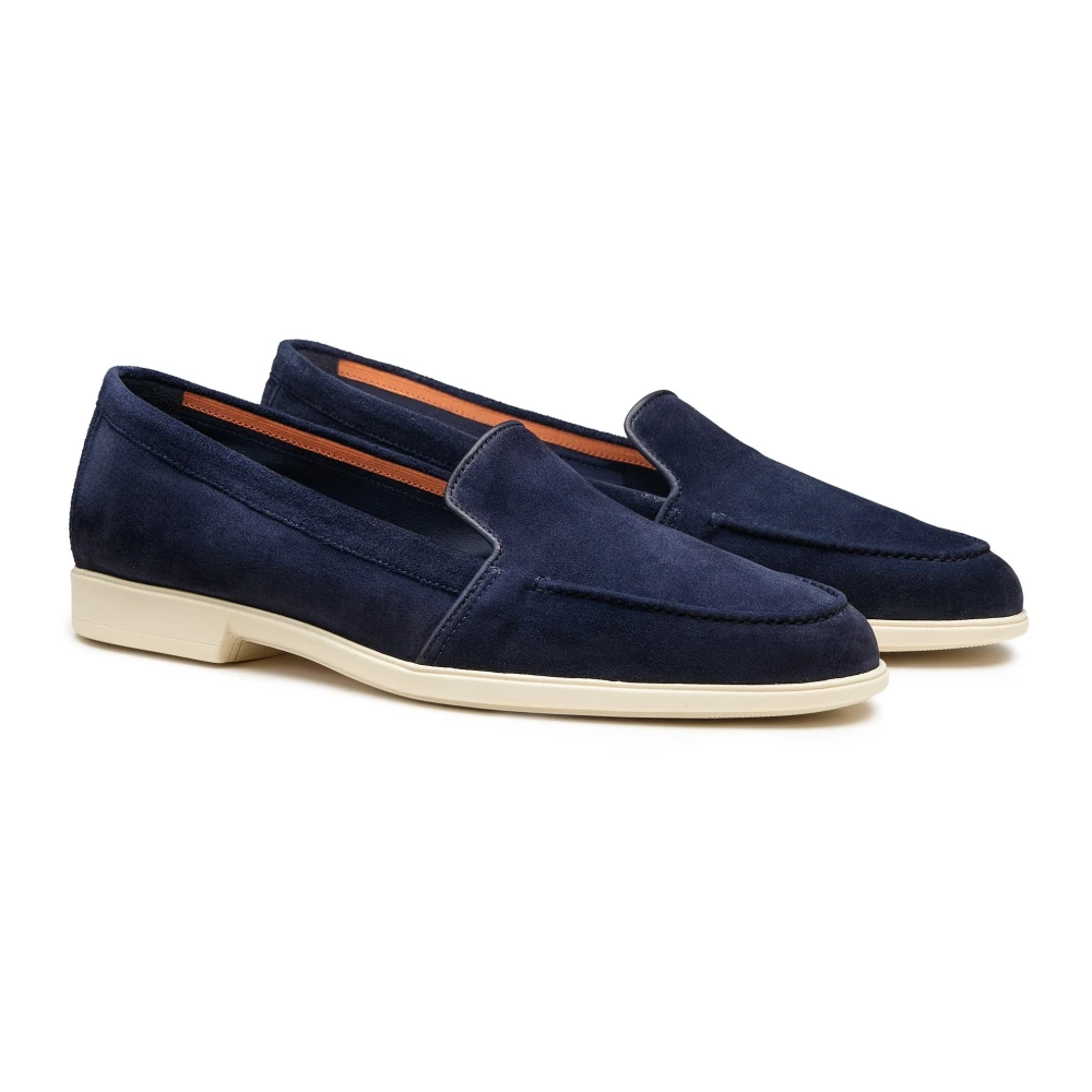 Santoni Dame Sko Blå 38 EU - side a