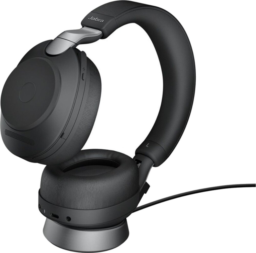 Jabra Evolve2 85 Link380c UC Stereo Stand Black