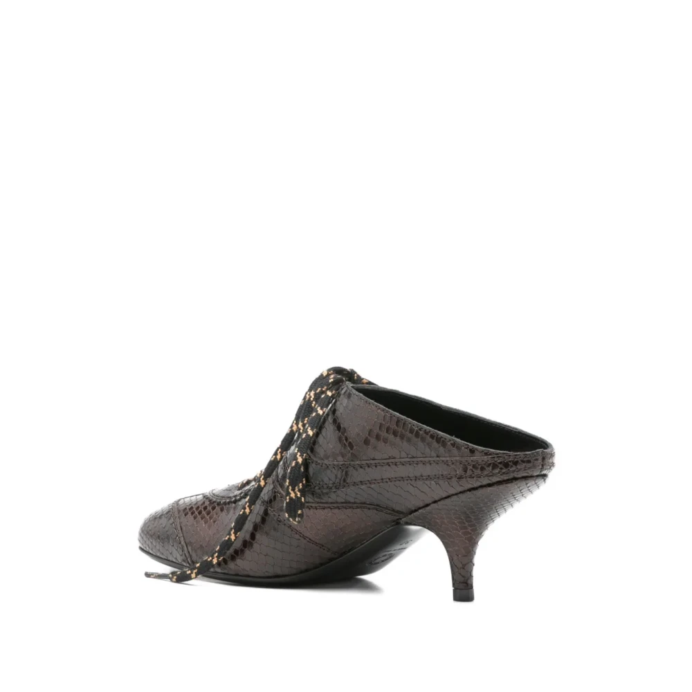 Dries Van Noten Dame Sko Brun 37 EU - side a