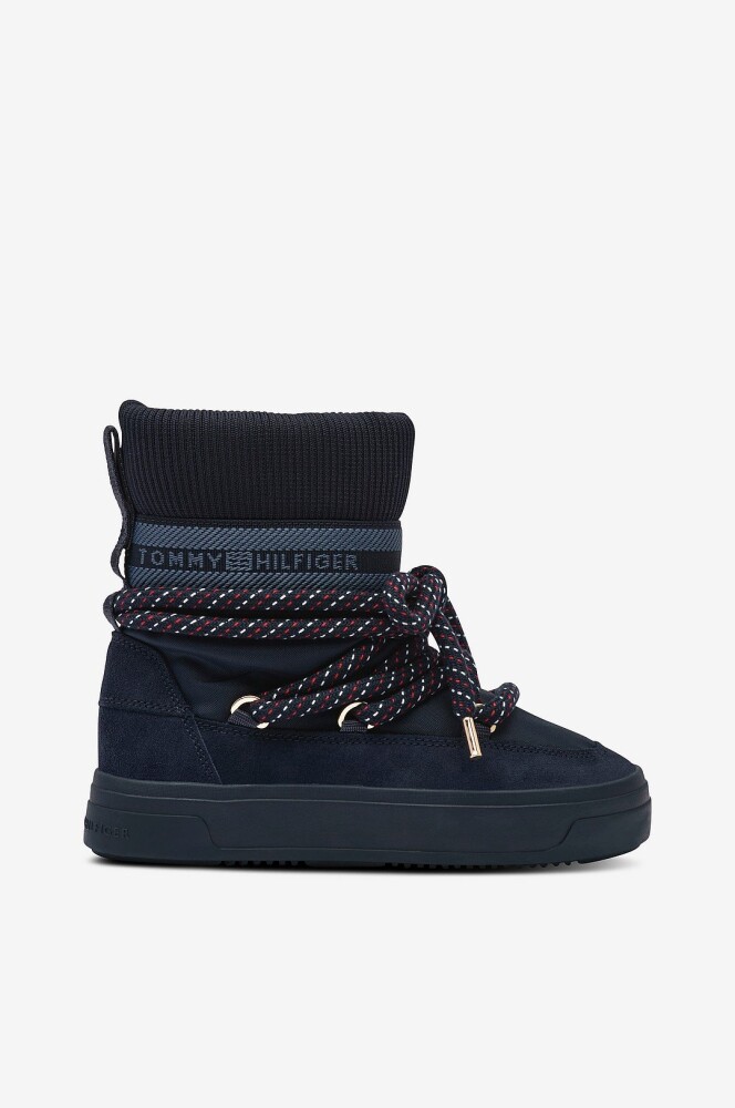 Tommy Hilfiger Vinterstøveler Tommytech Rwb Snowboot Warm Blå - main photo