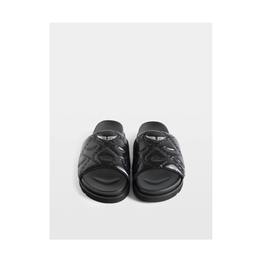 Zadig & Voltaire, Dame, Sko, Svart, 39 EU, - side b