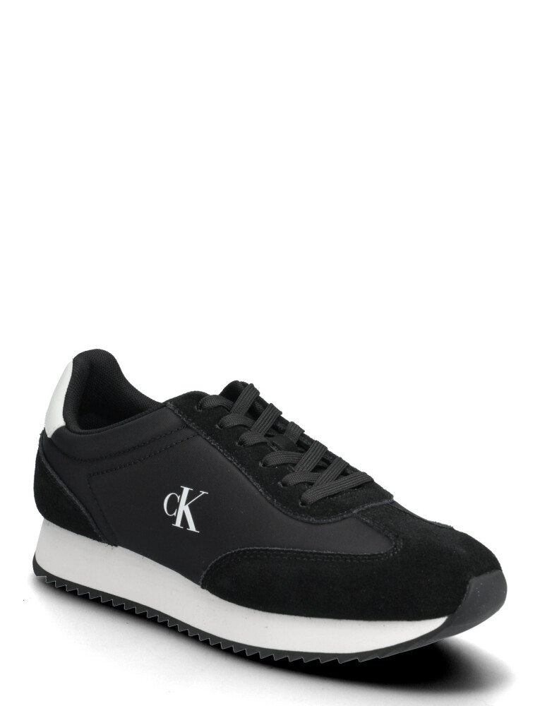 Calvin Klein Runner Laceup Mg Nylon Mix - Black - 36 - main photo