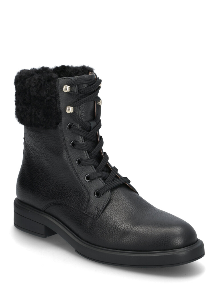 BOSS Vanity_Bootie_Grfur - Black - 39 - main photo