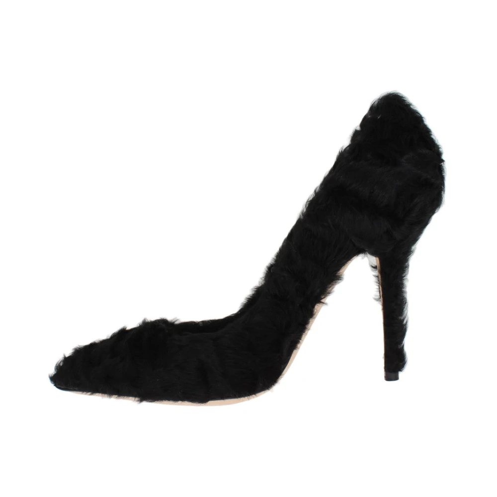 Dolce & Gabbana Dame Sko Svart 40 EU, - side a