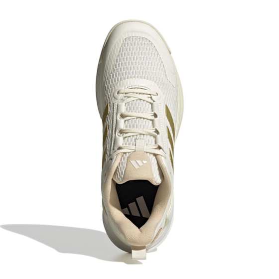 Adidas Novaflight 2 W Owhite/Goldmt/Crysan 36 2/3 (Uk 4) Innendørssko - side b