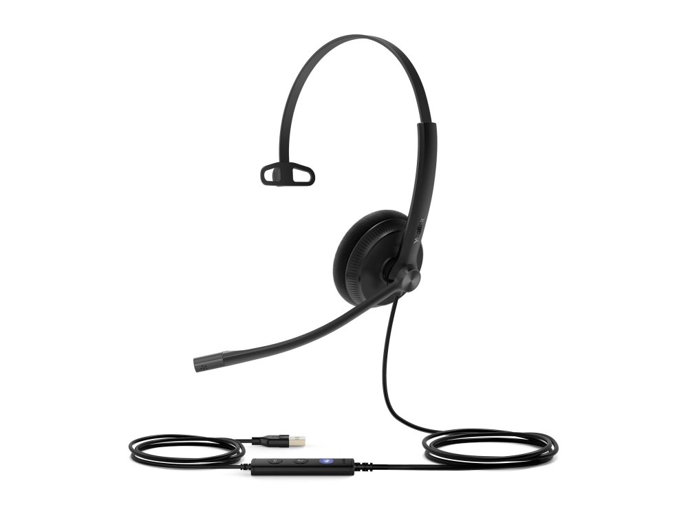Yealink Uh34 Lite Mono Teams - Hodesett - On-Ear - Kablet - Usb - Svart