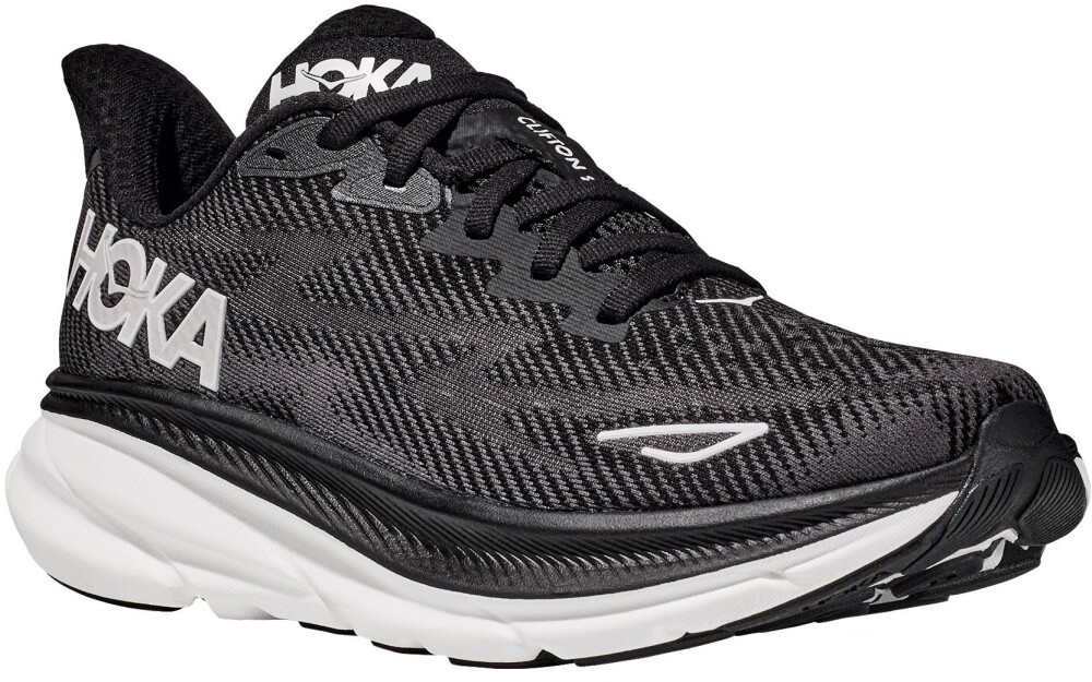 Hoka Clifton 9 Sort 38 Dame - side b