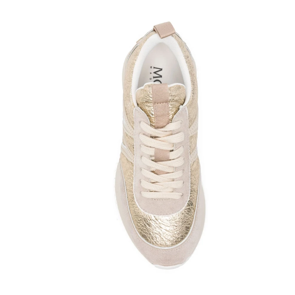 Moncler Dame Sko Gul 38 EU - side b