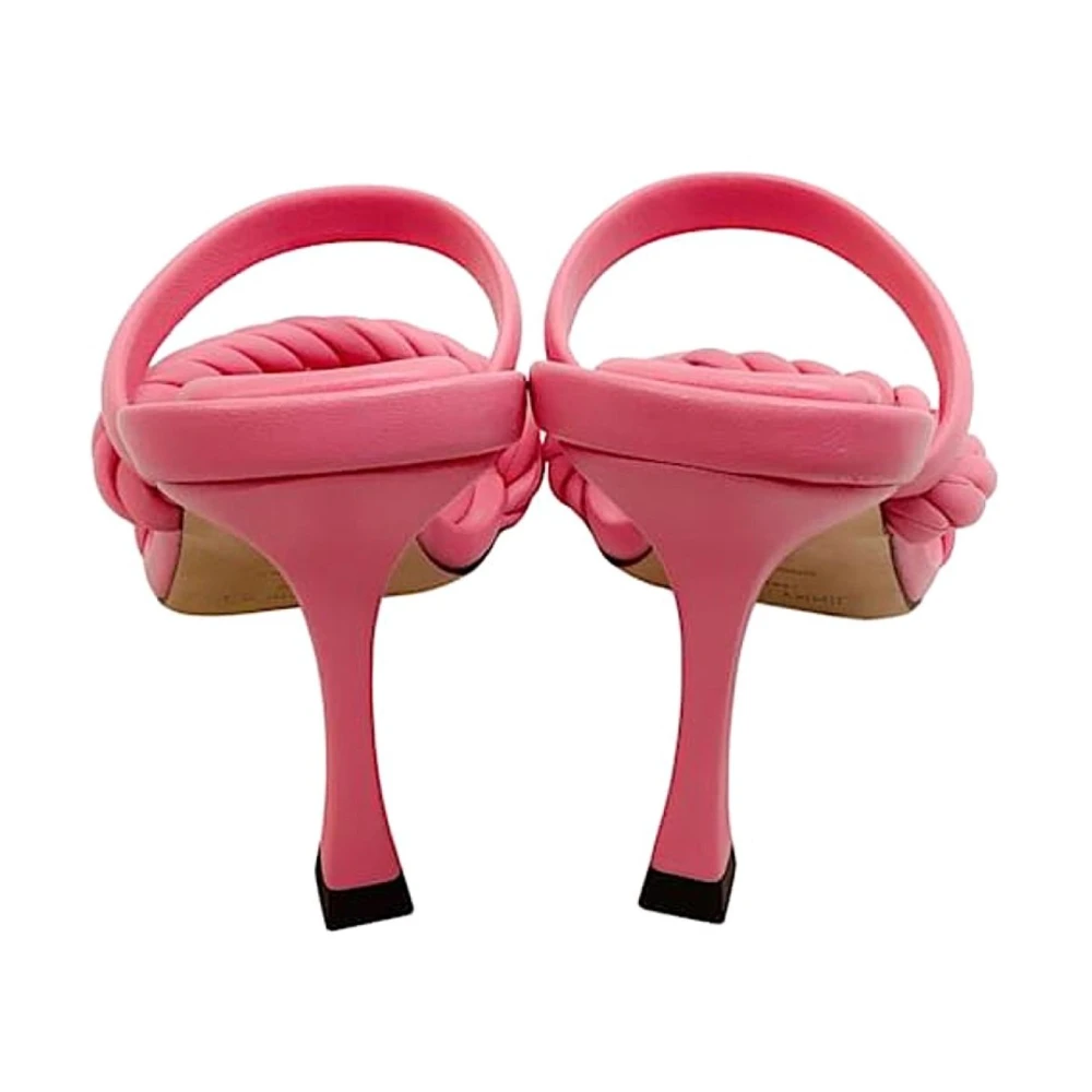 Jimmy Choo Dame Sko Rosa 38 EU, - side a