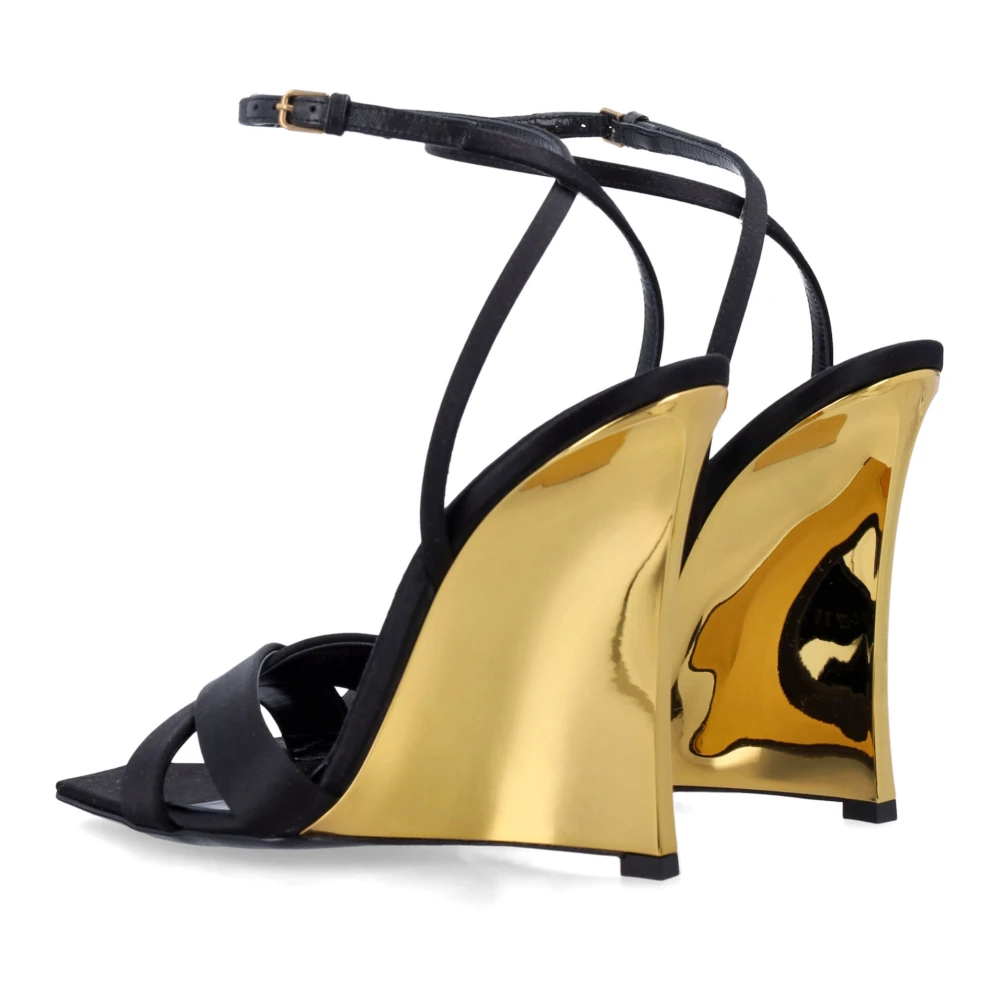 Saint Laurent Dame Sko Svart 37 EU - side a
