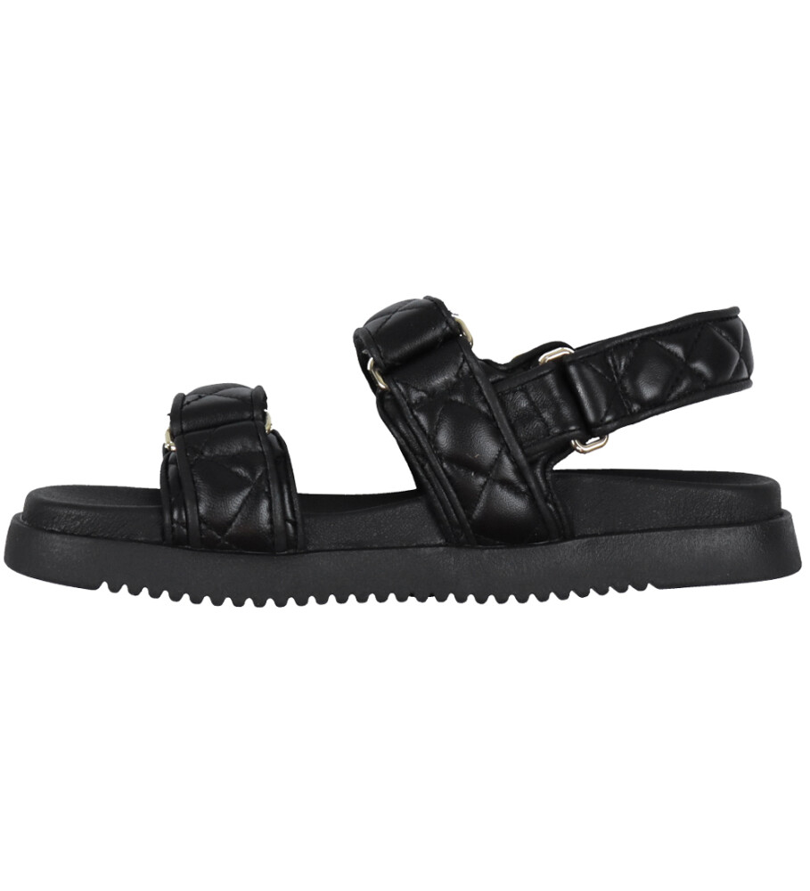 Steve Madden Mona-Q Sandal - Black - 38 - side a