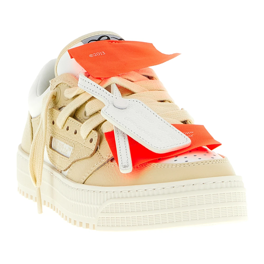 Off White Dame Sko Flerfarget 35 EU - side a