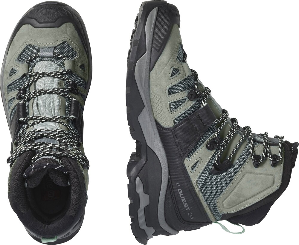 Salomon Women's Quest 4 Gore-Tex 37 1/3, Slate - side b