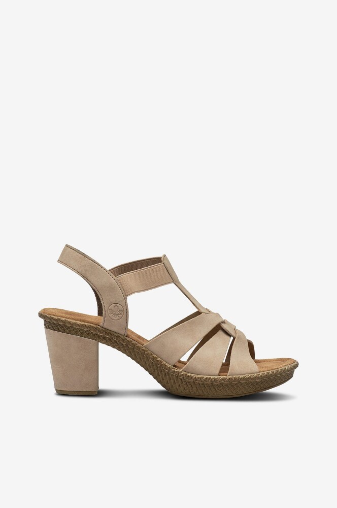 Rieker   Sandaletter 665K3 62   Beige - main photo