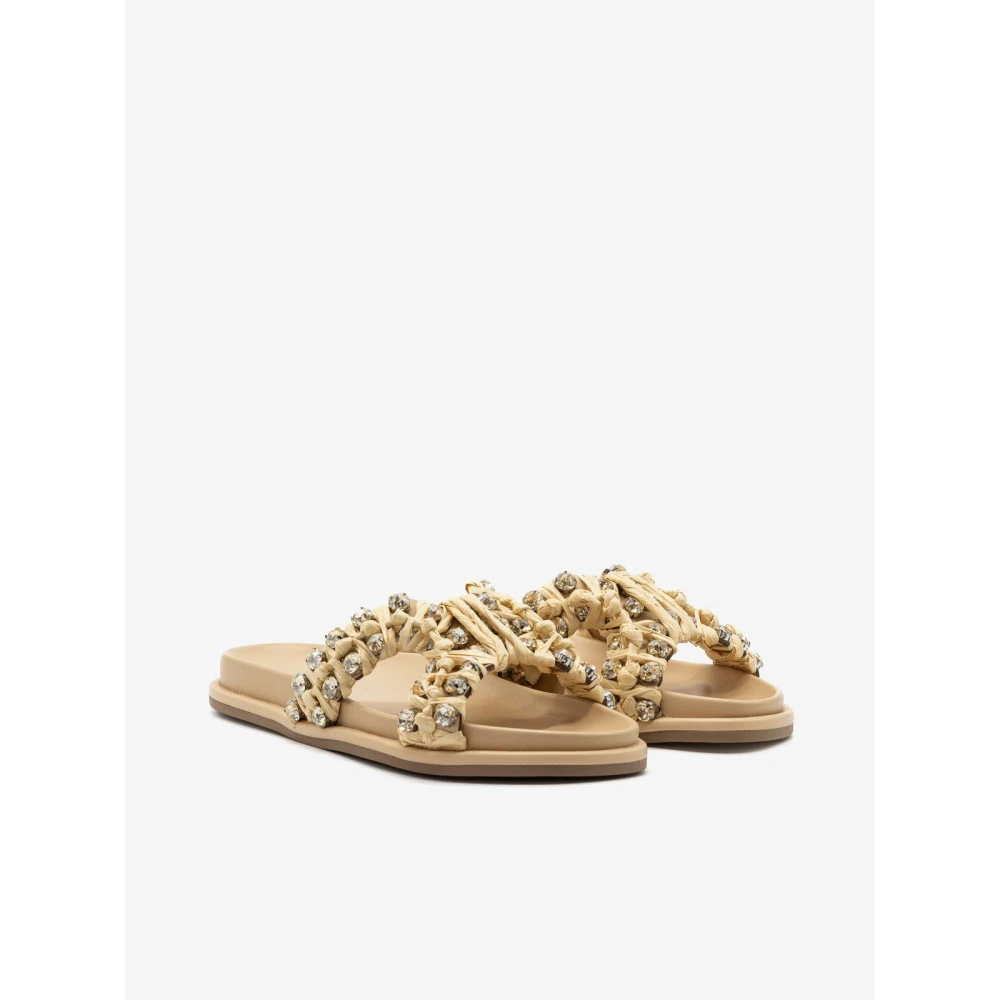 Noa Harmon Dame Sko Beige 38 EU, - side a