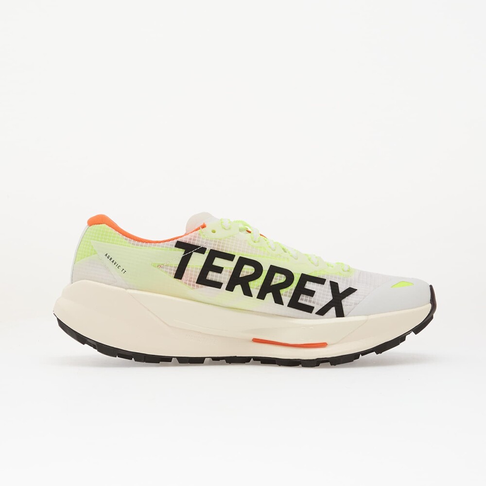 Adidas Joggesko Terrex Agravic TT Trail Running Ftwr White/ Core Black/ Impact Orange EUR 42 - side b