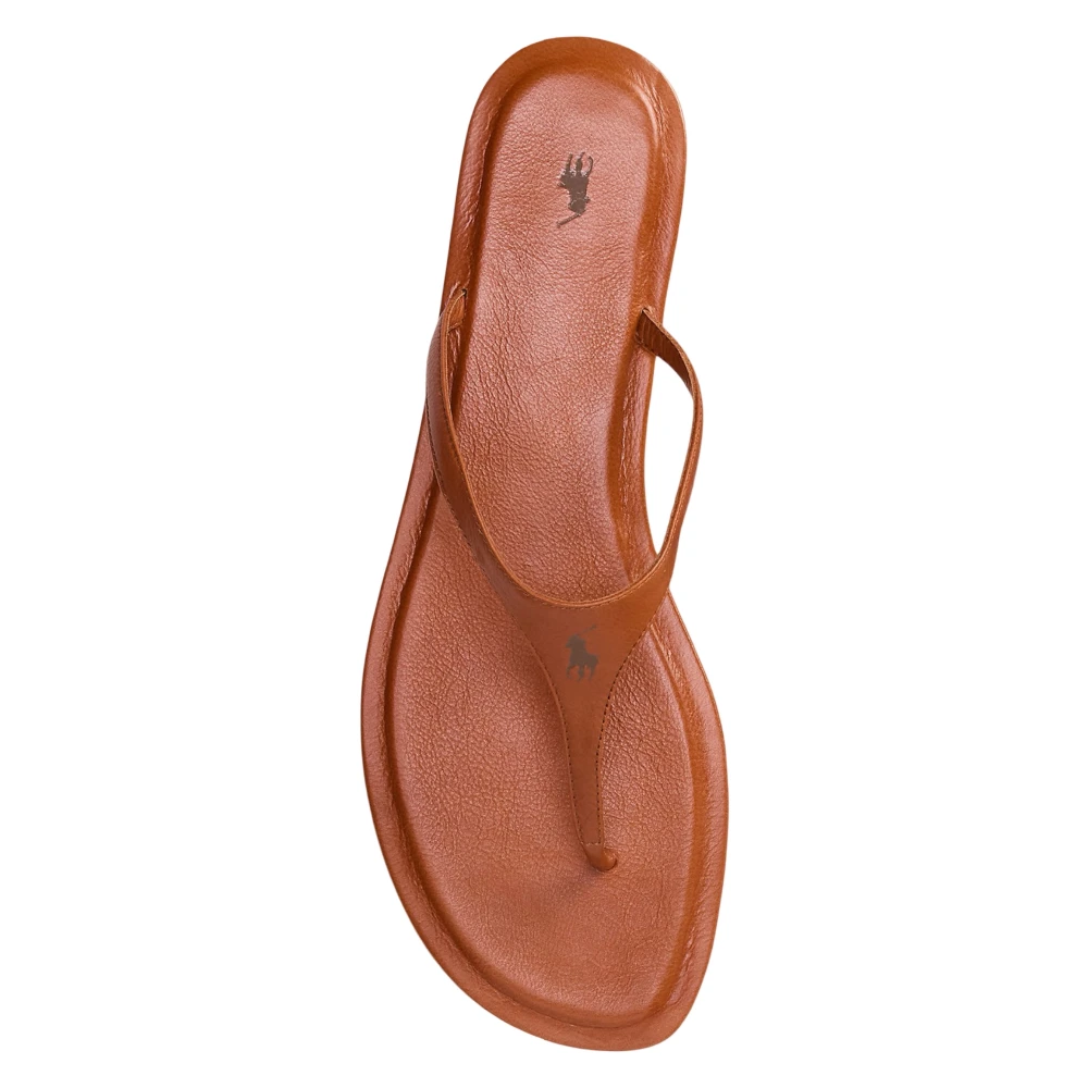 Polo Ralph Lauren Dame Sko Brun 38 EU, - side b