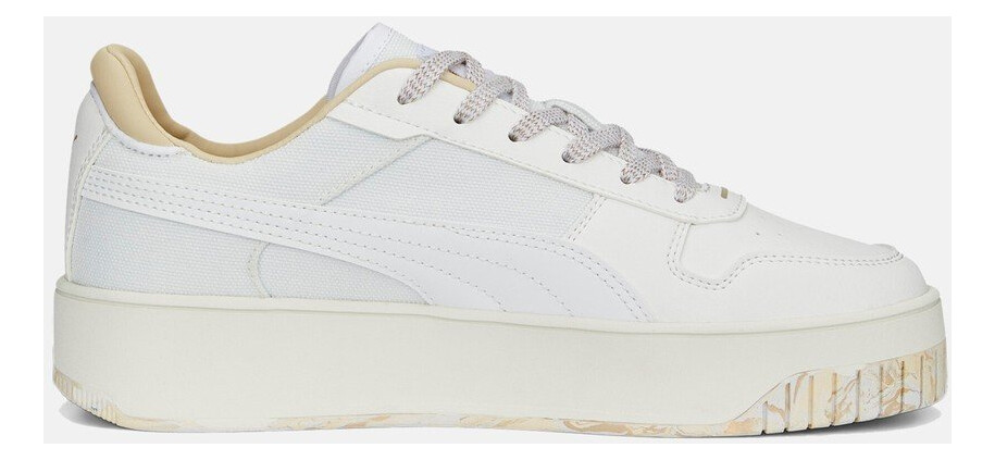 Puma Carina Street Better Puma White-Puma White-Granola 40 (Uk 6.5) Sneakers - main photo