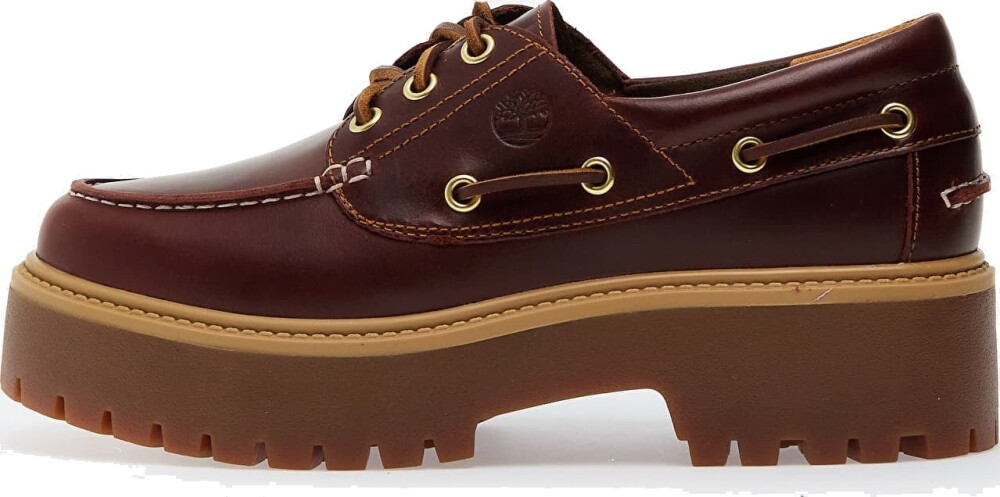 Timberland Stone Street Boat Shoe Rootbeer   Brown   41 - main photo