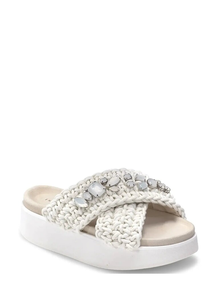 Inuikii Woven Stones Platform White 39 - main photo