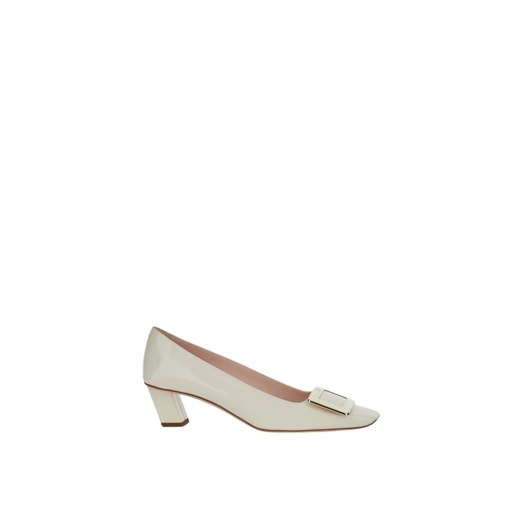 Roger Vivier Dame Sko Beige 38 EU, - main photo