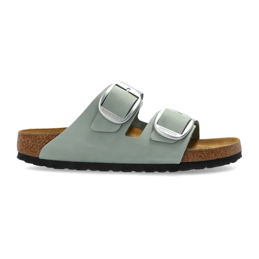 Birkenstock Dame Sko Grønn 41 EU, - main photo