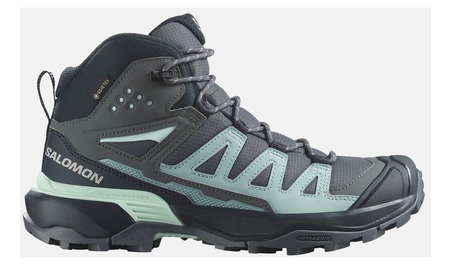 Salomon X Ultra 360 Mid Gore-Tex Turbulence / Carbon / Tourmali 41 1/3 (Uk 7.5) Walkingsko - main photo