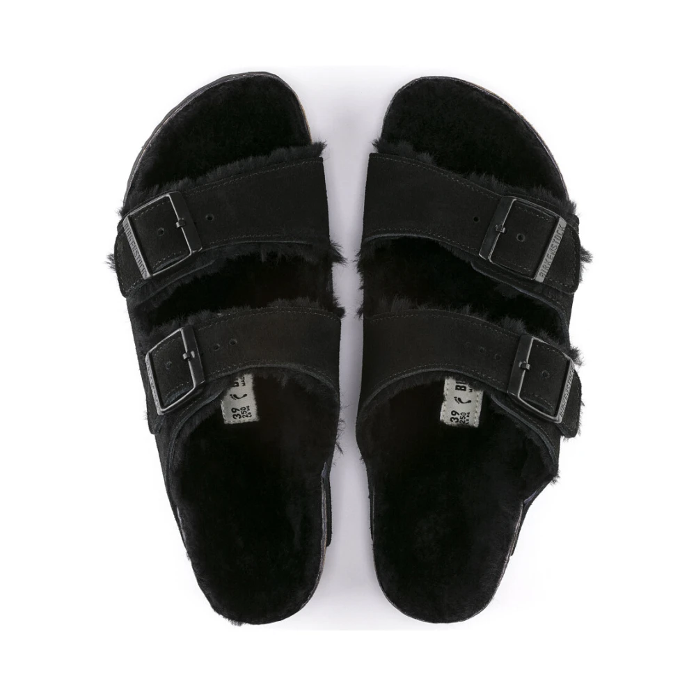 Birkenstock Dame Sko Svart 39 EU, - side b