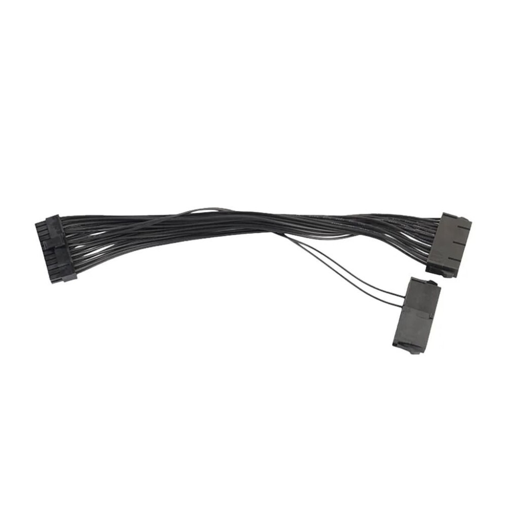 24 Pin Dual PSU ATX Power Supply Splitter Adaptor Cable Wire 241318 ...