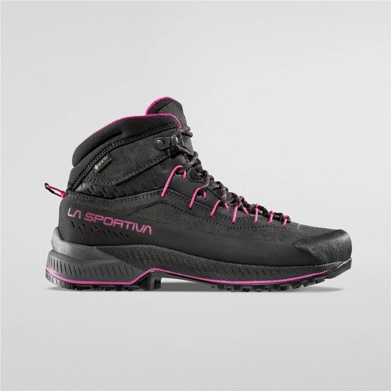 La Sportiva TX4 Evo Mid Woman GTX Carbon/Springtime - side a