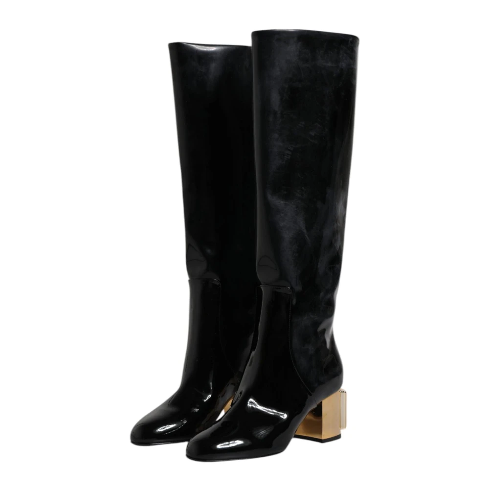 Dolce & Gabbana Dame Sko Svart 36 EU - side b