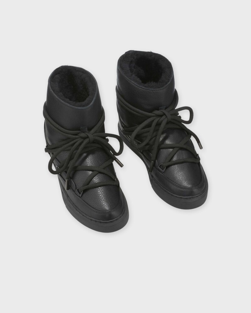 Inuikii Women's Full Leather Sneaker Black 40 - side b
