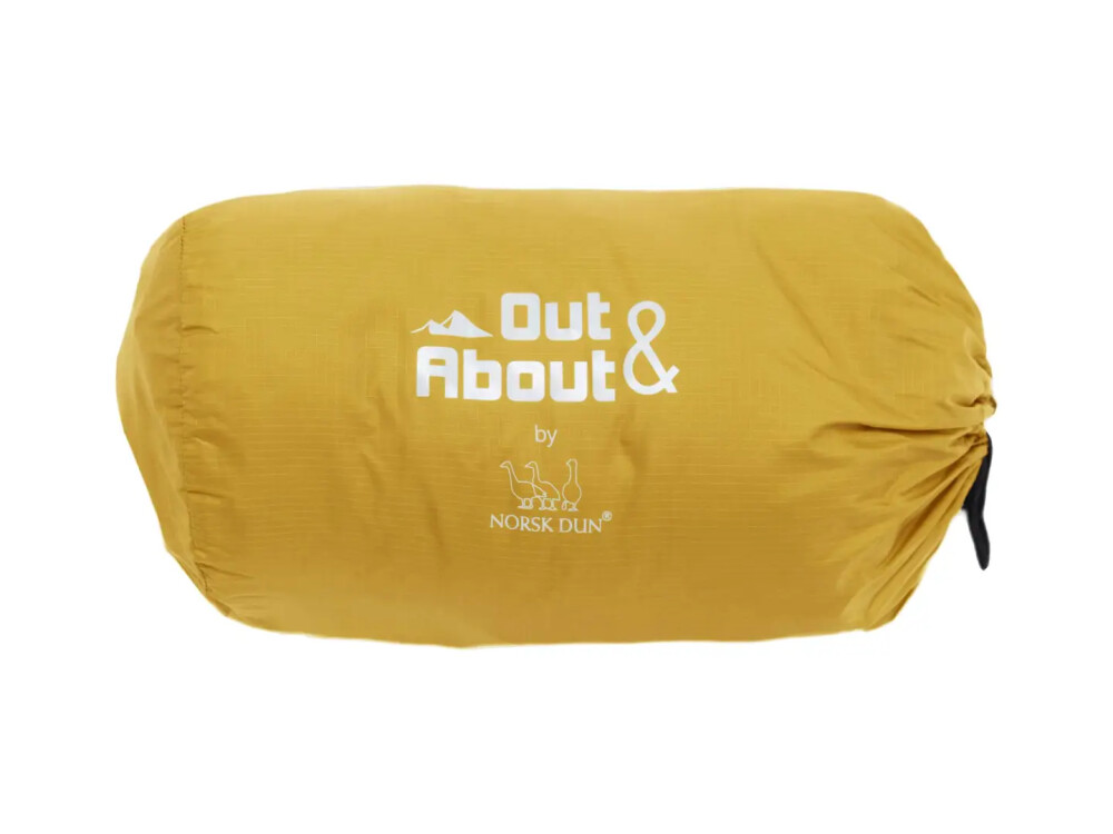 Out&About Dunsokk by Norsk Dun Onesize Gul - side a