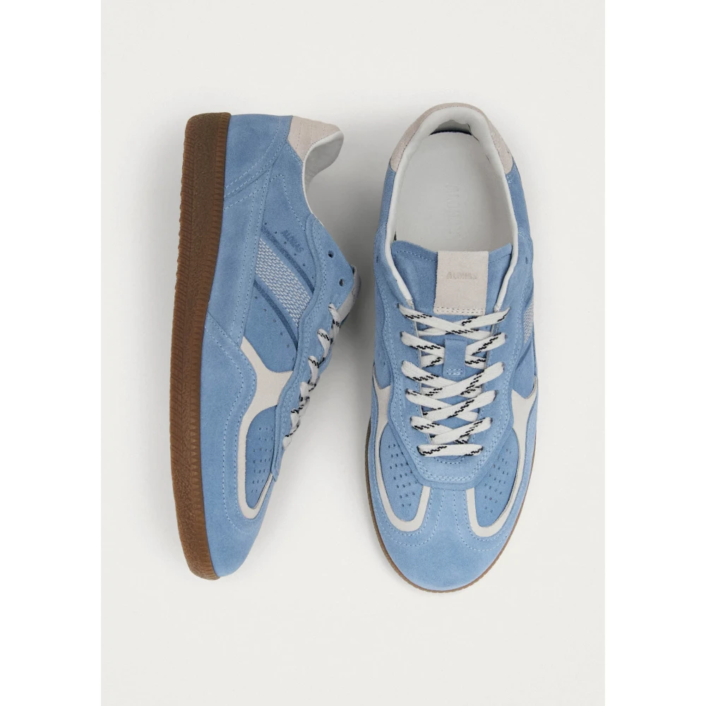 Alohas Tb.490 Rife Taupe Leather Sneakers Blue 38 - side a