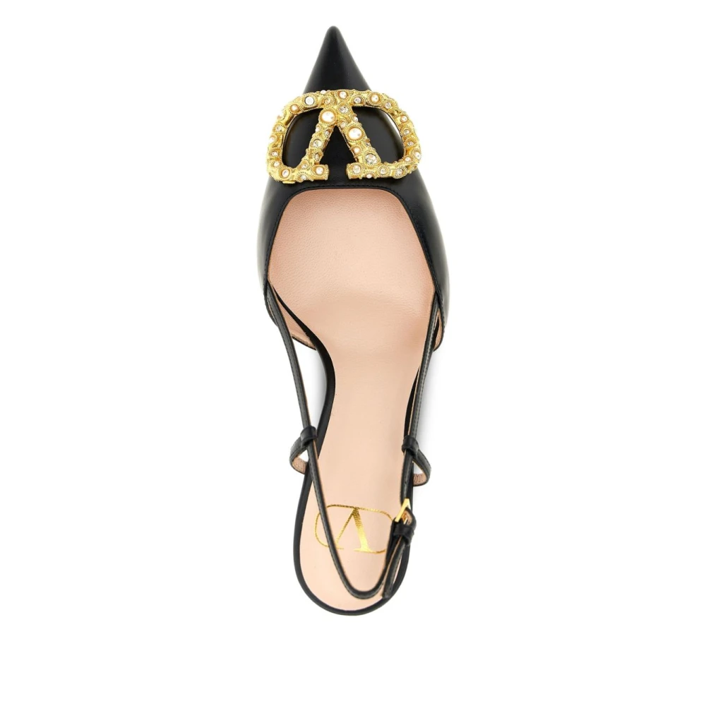 Valentino Garavani Dame Sko Svart 40 EU, - side b