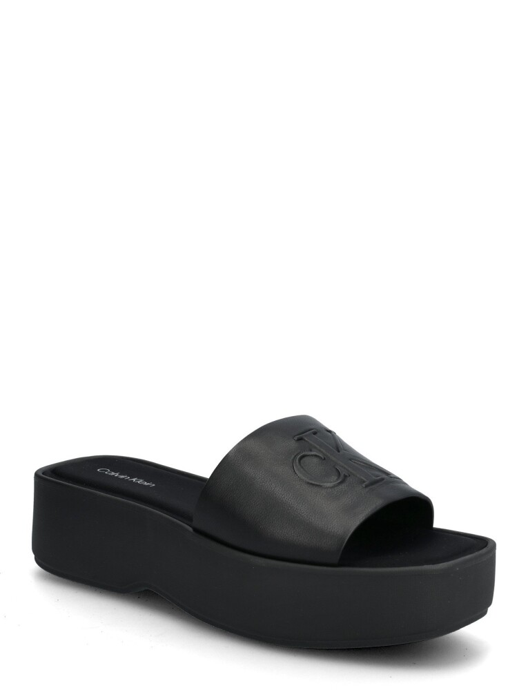 Calvin Klein Flatf Sndl Lth Mg   Black   36 - main photo